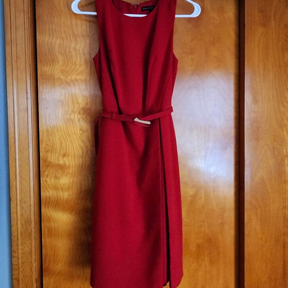 White House Black Market Double Layer A-line dress